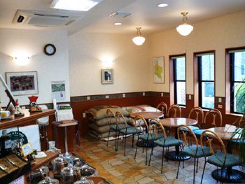 hanbaikissa2 神戸市 珈琲豆焙煎販売喫茶｜その他店舗のリフォーム（内装工事）